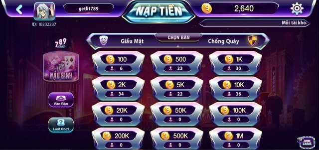 3 bước tham gia game bài 789Club siêu đơn giản