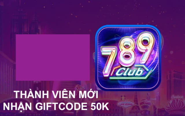 Thành viên mới nhận được giftcode chào mừng trị giá 50k