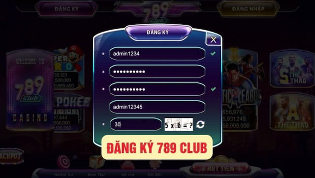 Thực hiện 4 thao tác để đăng ký 789club trên app